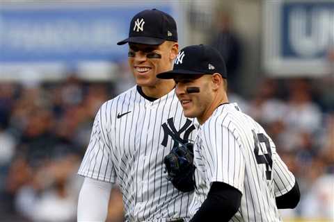 Anthony Rizzo used his dog to help Yankees keep Aaron Judge