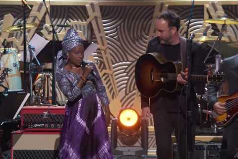 Watch Dave Matthews & Angélique Kidjo Cover Paul Simon’s “You Can Call Me Al” With Graceland..