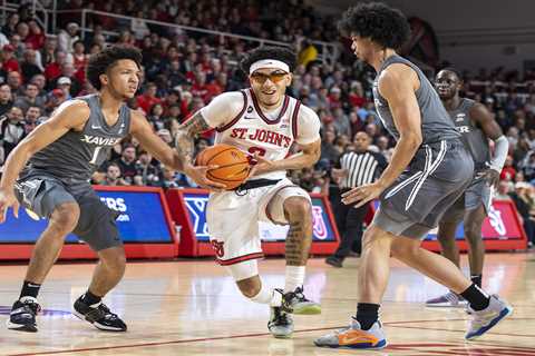 Furious St. John’s rally falls short in loss to No. 22 Xavier