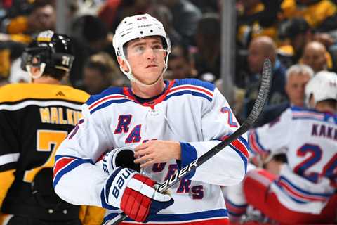 Rangers need to lock up Jimmy Vesey for an extension