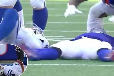 Colts blast Kayvon Thibodeaux’s celebration after Nick Foles injury: ‘Horses–t’