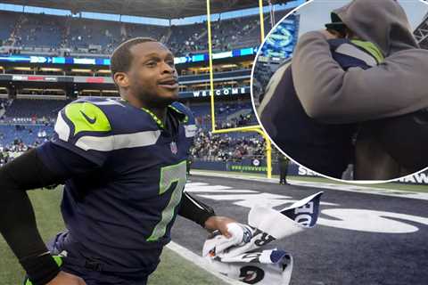 Geno Smith shares extended moment with Zach Wilson after Seahawks beat Jets