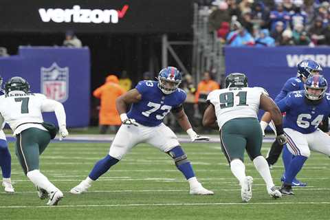 Giants’ Evan Neal ‘excited’ for chance at redemption vs. Eagles