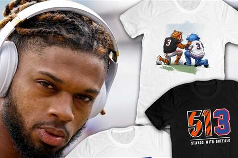 Custom Damar Hamlin Shirts Net Cincy Store $50K, Proceeds Going To Foundation