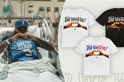 Damar Hamlin’s ‘Did We Win?’ shirts raising money for first responders, hospital