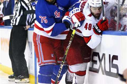 Ryan Reaves has ‘bitter taste’ after how Rangers trade went down