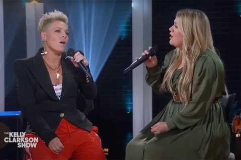 P!nk Previews ‘Trustfall,’ Duets on ‘What About Us’ With Kelly Clarkson