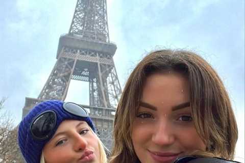 Inside Emmerdale stars Rosie Bentham and Daisy Campbell’s trip to Paris with boozy night out and..