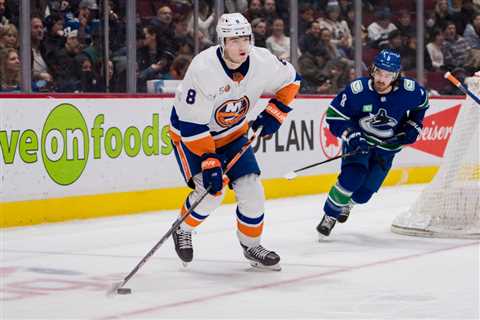 Islanders close to full health with Noah Dobson, Hudson Fasching on the mend