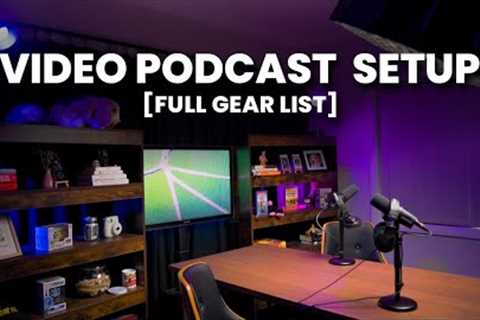 How To Setup a Video Podcast Studio (Gear Kit for Beginners)