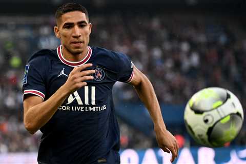 Paris Saint-Germain’s Achraf Hakimi indicted on rape charges in Paris