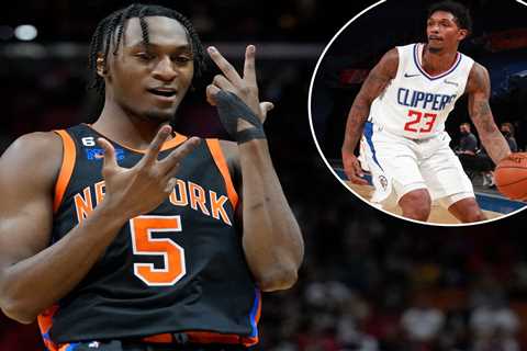 Knicks’ Immanuel Quickley mirroring idol Lou Williams as standout sixth man