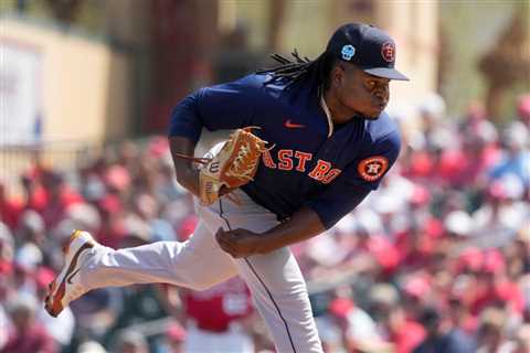 Astros still working it out with Framber Valdez, Kyle Tucker