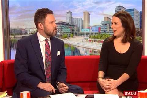 BBC Breakfast’s Jon Kay baffled as ‘mystery voice’ gate crashes show and talks over Nina Warhurst