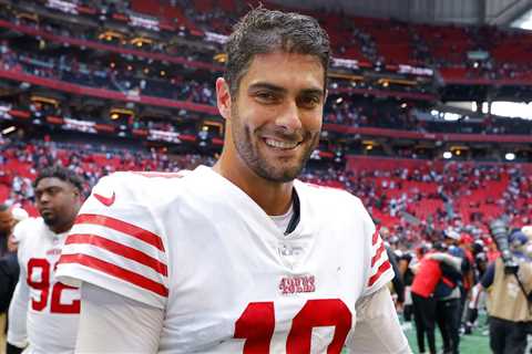 Jimmy Garoppolo linked to three teams as QB dominos fall before NFL free agency