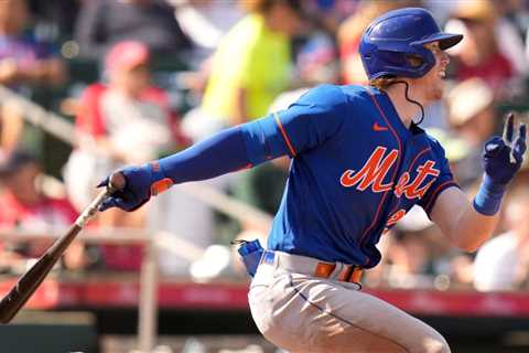 Brett Baty continues his red-hot spring for Mets