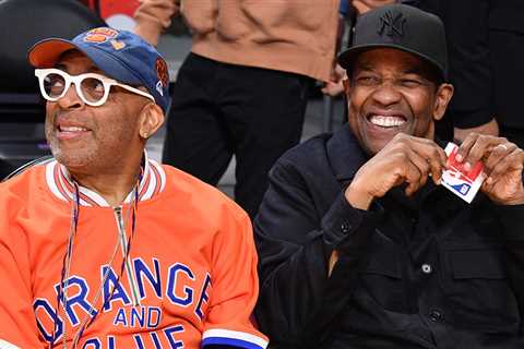 Denzel Washington, Spike Lee Skip Oscars For Lakers Vs. Knicks Game