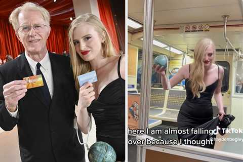 This Father–Daughter Duo Took The Subway To The Oscars. Yes, LA Has A Subway.