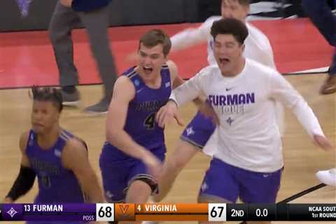 Furman stuns Virginia with March Madness 2023 dagger: ‘Born for these moments’