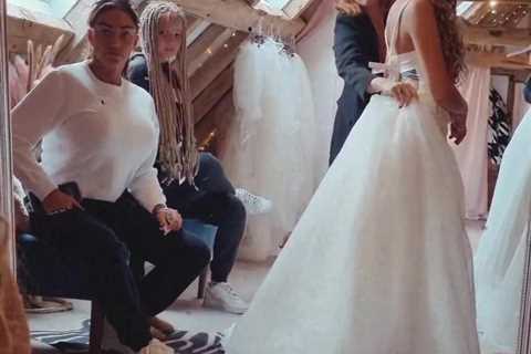 Katie Price’s daughter Princess wears ‘wedding dress’ as she goes prom outfit shopping with mum