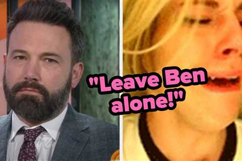 Ben Affleck Hilariously Defended His Very Unhappy-Looking Resting Face, And His Argument Is Pretty..