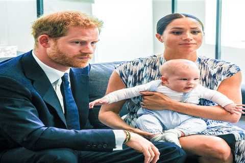 Mystery as Harry and Meghan’s son Prince Archie’s Royal Family profile DISAPPEARS from official site