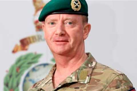 Royal Marines chief Matthew Holmes had lost both his role as Commandant General and his wife before ..