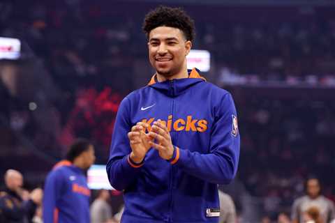 Quentin Grimes’ re-emergence paying off at perfect time as Knicks injuries mount