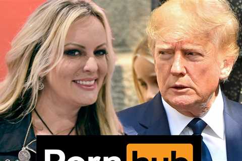 Stormy Daniels Pornhub Searches Reach All-Time High On Day Donald Trump Arrested