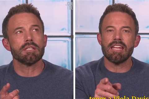 Ben Affleck Speaks Fluent Spanish Describing 'Air' Movie