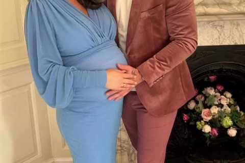 Towie’s Amy Childs says she feels ‘overwhelmed’ and ‘cant’ stop crying’ after welcoming twins