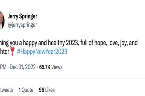 Jerry Springer shared last wish with fans in heartbreaking final message before sudden death at 79