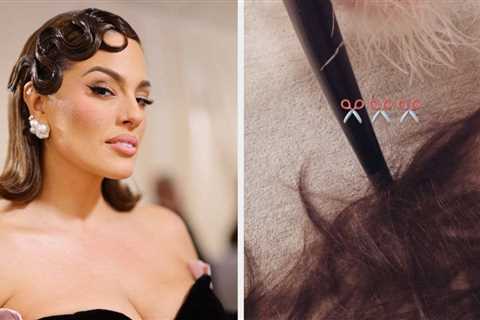 Ashley Graham Cut Her Hair While Getting Ready For The Met Gala, And OMG, It Looks Amazing