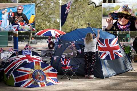 Meet legion of royal superfans who have been camping out on Mall for DAYS to catch a glimpse of..