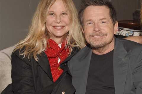 Meg Ryan makes rare appearance to support close friend Michael J Fox