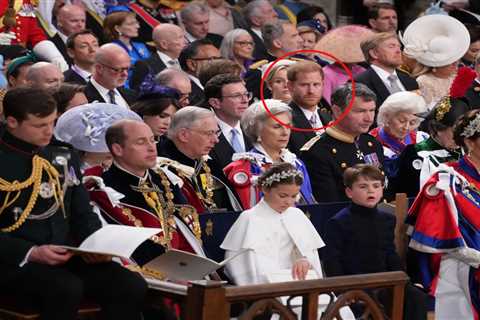 I’m a body language expert – the moment Harry gave William a ‘thunderous look’ & ‘severe side-eye’..