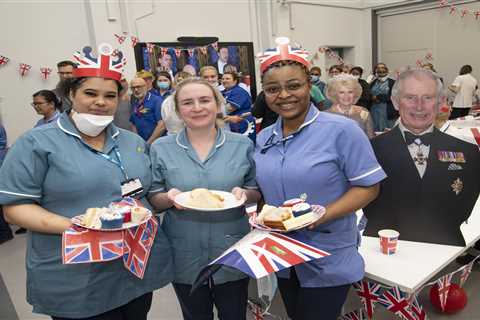 Hard-working staff at hospital that once cared for King Charles win ‘ultimate’ Coronation party..