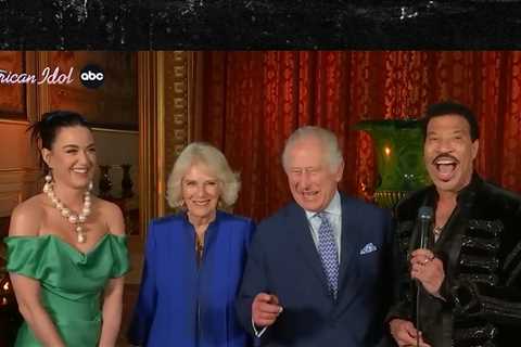 King Charles and Queen Camilla Make Surprise Appearance on 'American Idol'