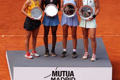 Madrid Open marred with controversy over silenced women’s finalists, cake outrage