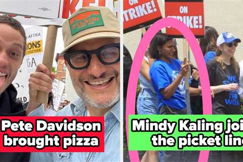 38 Celebs Who've Supported The Writers' Strike