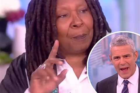 Whoopi Goldberg Confronts Andy Cohen on The View About 'Fart Gate'