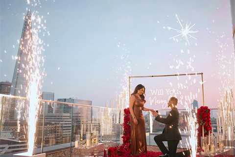 Apprentice winner engaged to co-star after stunning rooftop proposal