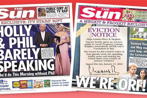 The Sun leads way with string of huge exclusives this week – from Royal bombshells to Phil &..