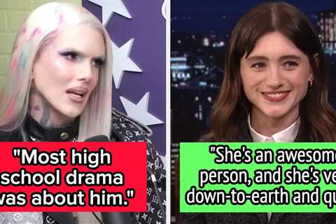 People Who Went To High School With Celebs Are Sharing Their Experiences, And It's Honestly..