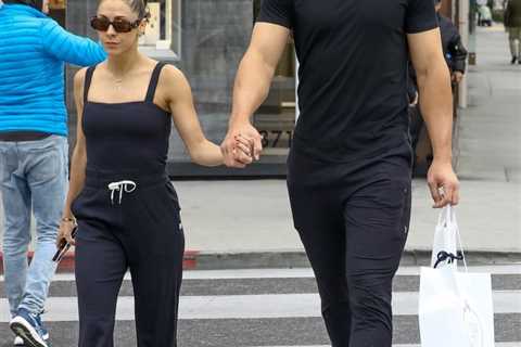 Aaron Judge hits Rodeo Drive with wife Samantha before Dodgers series