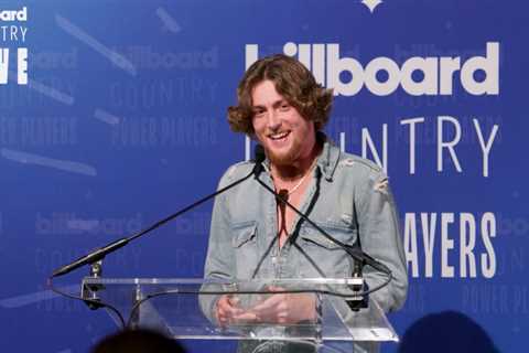 Bailey Zimmerman Accepts the Rookie of the Year Award | Billboard Country Live