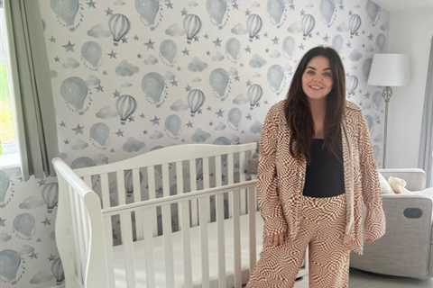 Inside pregnant Scarlett Moffatt’s adorable nursery for baby son as due date nears