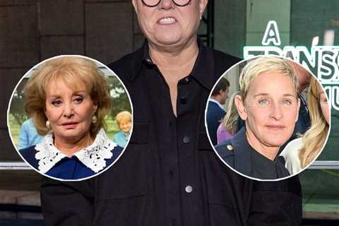 Rosie O'Donnell Recalls 'Huge Fight' with Barbara Walters, Ellen DeGeneres Falling Out