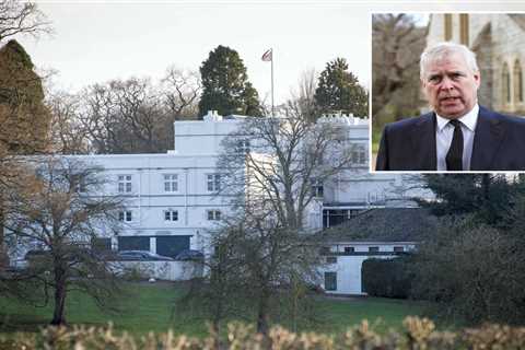 Prince Andrew ‘refusing to leave Royal Lodge home during renovations’ in case he ‘never gets back..