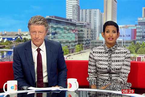 Naga Munchetty forced to apologise to embarrassed BBC colleague after revealing their age on air